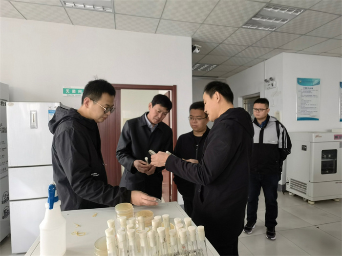 參觀了勁牛生物園、中科院微生物研究所勁牛實(shí)驗(yàn)室